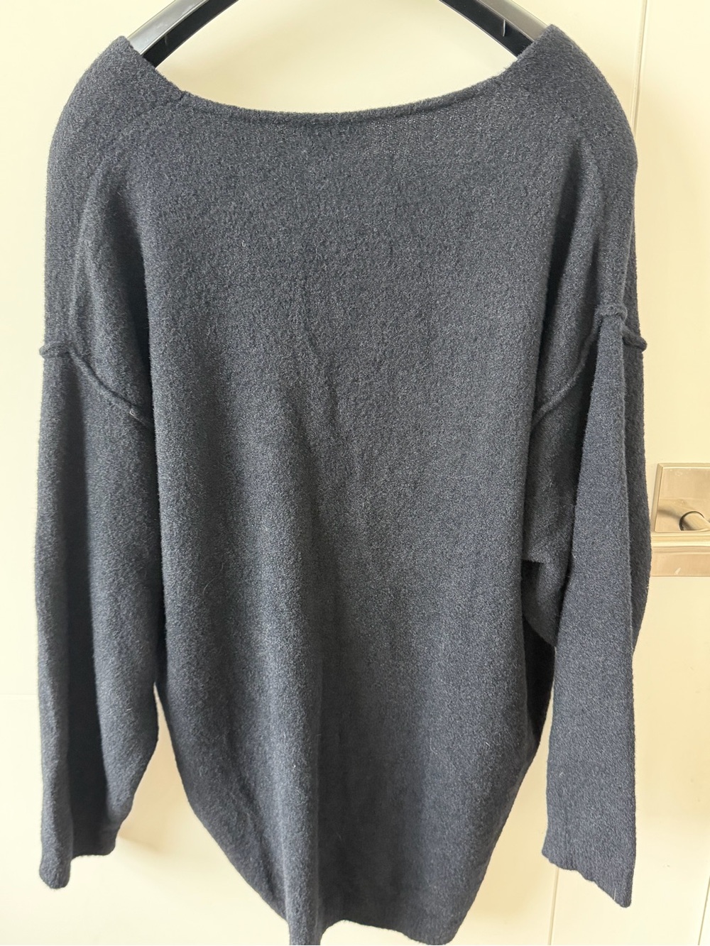 Wilfred from Aritzia Soft Knit V-Neck Oversized Sweater - Picture 2 of 5